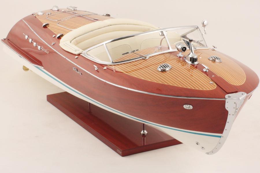 Kiade - Modellboot Riva Super Tritone 82cm Ivory-Modellboot-Kiade-TOJU Interior