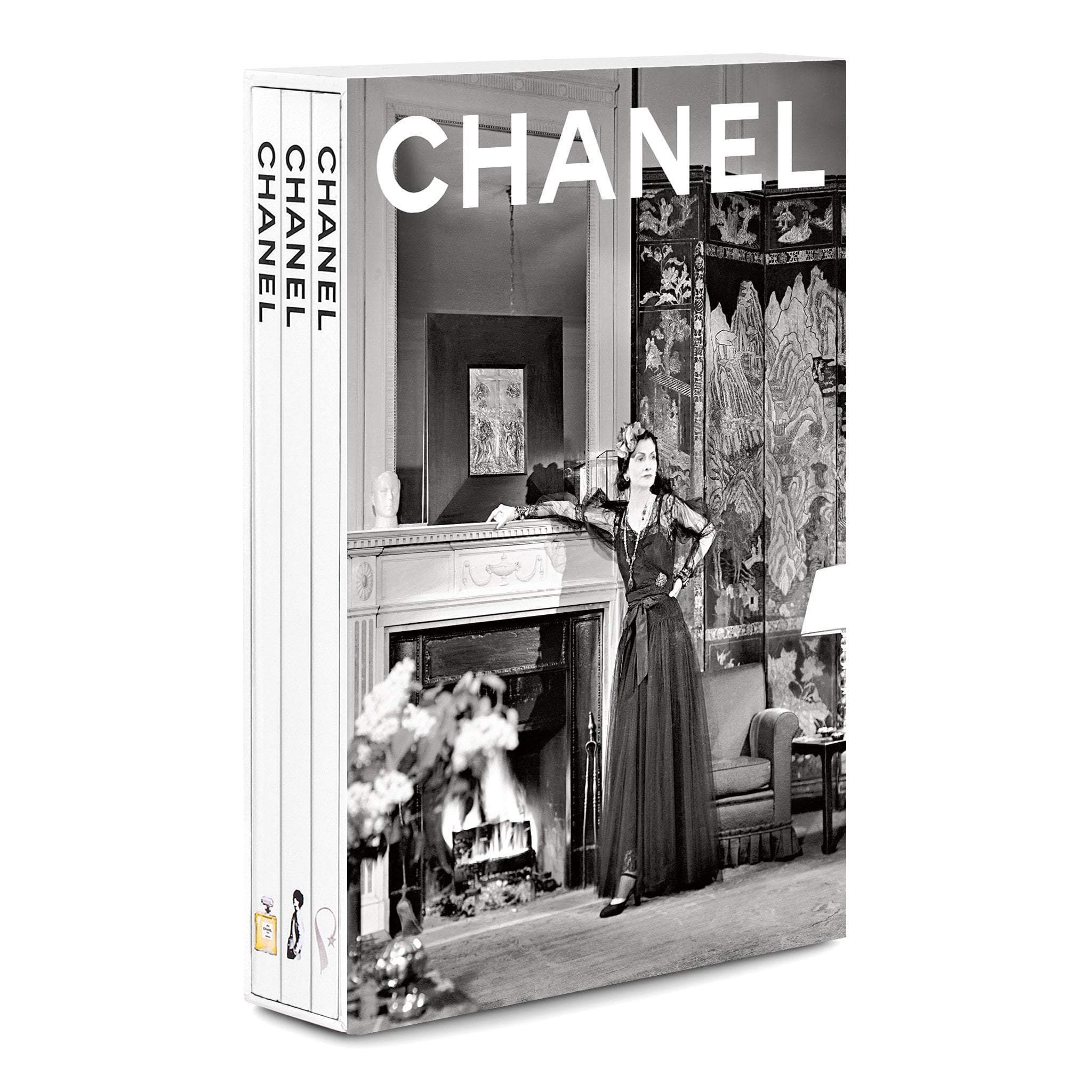 Assouline - Chanel 3-Book Slipcase - Coffee Table Book-TOJU Interior