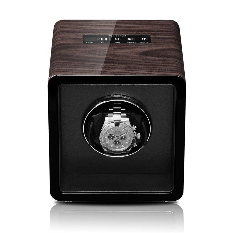 Tourne-montres Modalo Inspiration MV4 Pour 2 Montres Automatiques - Bois Massif, Finition Piano - 8