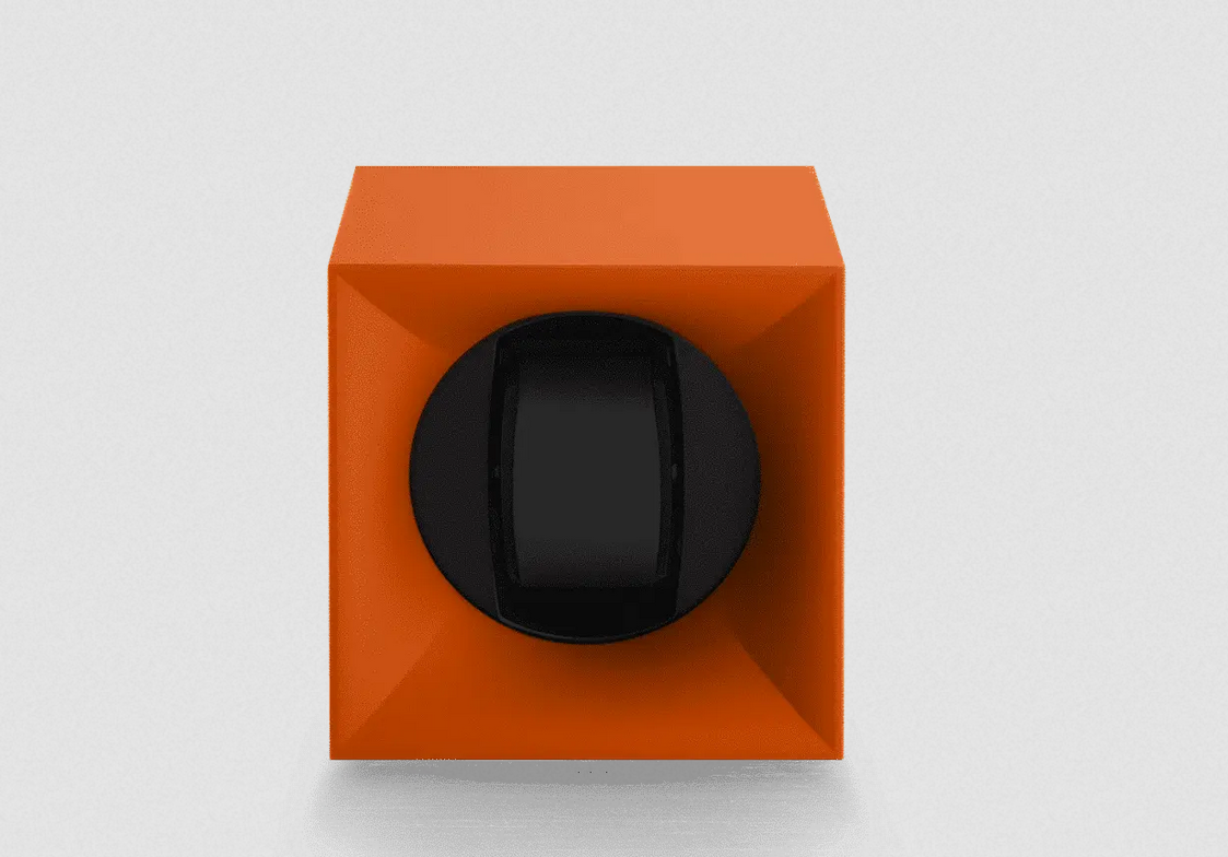 Swiss Kubik - Uhrenbeweger - Startbox Orange-Swiss Kubik-TOJU Interior